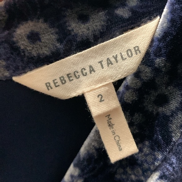 Rebecca Taylor Liane Velvet Dress - Picture 6 of 14